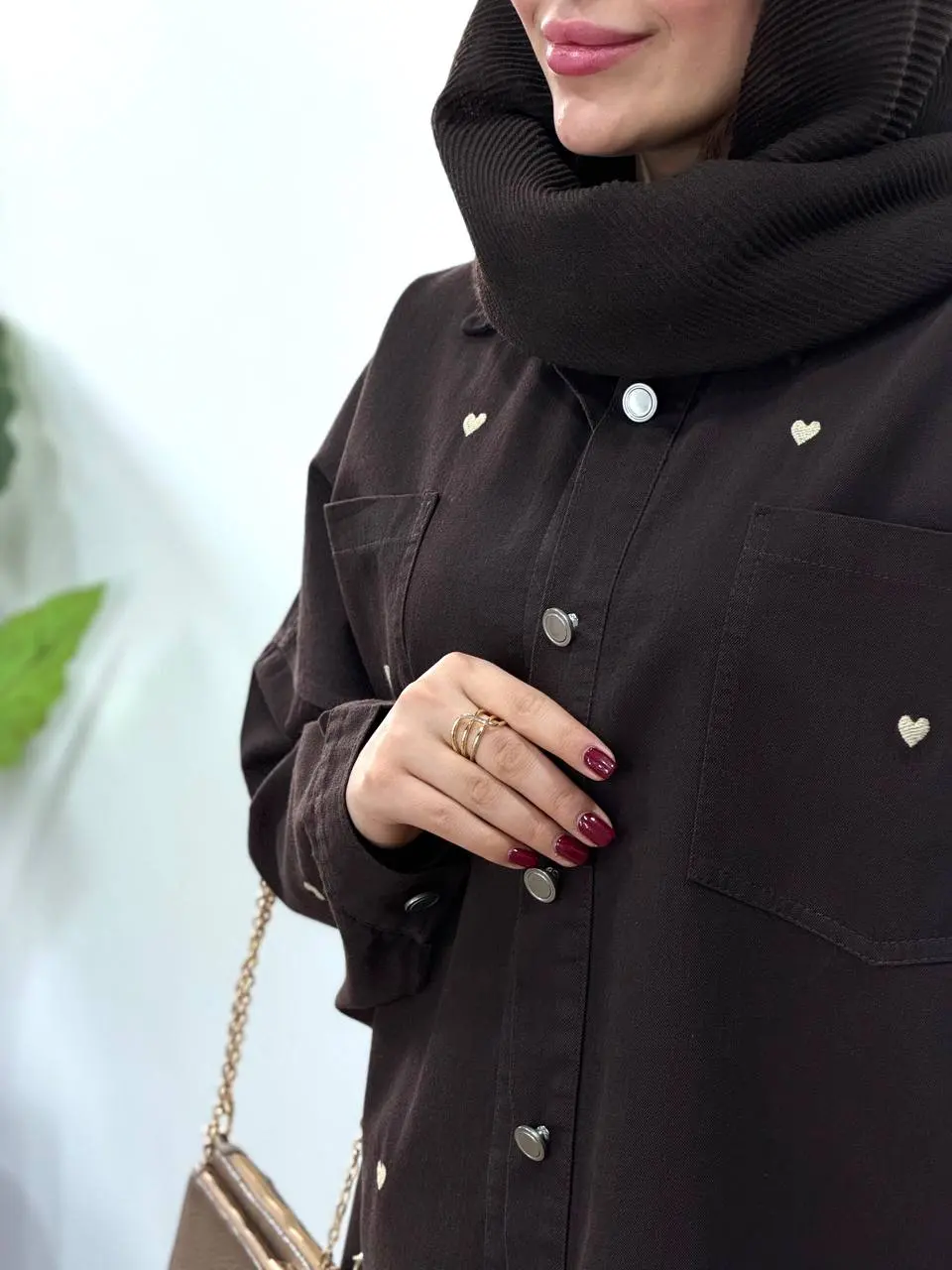 مانتو کتان گلدوزی آیسو پرنا